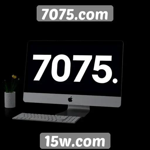 Explorando recursos e funcionalidades do site 7075.com