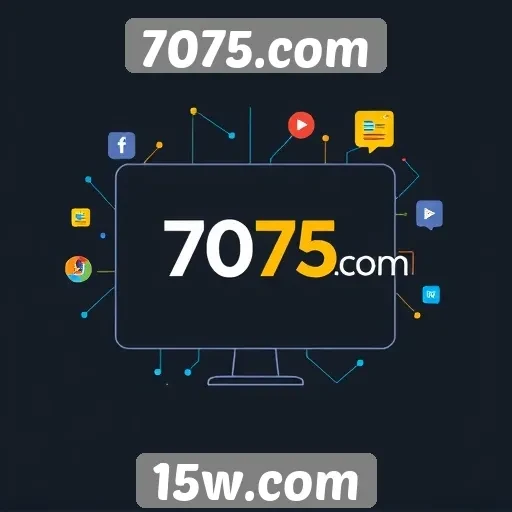 Perspectivas de crescimento do site 7075.com